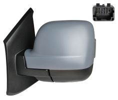 RENAULT TRAFIC 2021.08-*RETROVISOR IZQ ELECTRICO CALEFACTADO CON PILOTO ABATIBLE ELECTRICAMENTE PARA PINTAR ASFERICO 9PIN