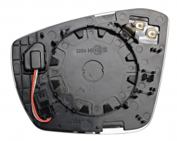 SKODA OCTAVIA III 2017.01-*CRISTAL RETROVISOR DCH CONVEXO CALEFACTADO CON ANGULO MUERTO