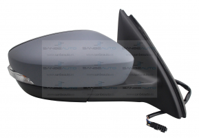 SKODA RAPID/TOLEDO 16-*RETROVISOR DCH ELECTRICO CONVEXO CON PILOTO PARA PINTAR 6PIN
