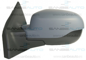 RENAULT CLIO 09-*RETROVISOR IZQ ELECTRICO TERMICO NEGRO ASFERICO