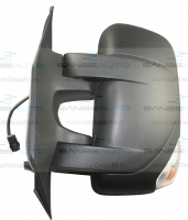 RENAULT MASTER/MOV 10-* RETROVISOR IZQ MANUAL CON PILOTO BLANCO CONVEXO 2PIN