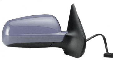 VW GOLF 97-*RETROVISOR  DCH ELECTRICO CONVEXO CALEFACTADO PARA PINTAR CRISTAL AZULADO (MODELO GRANDE)