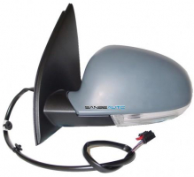 VW GOLF V 03-*RETROVISOR  IZQ ELECTRICO ASFERICO TERMICO PARA PINTAR CON INTERMITENTE ABATIBLE ELECTRICAMENTE