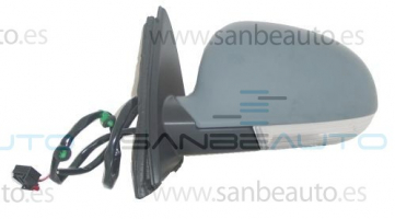 VW JETTA/BORA 05-*ESPEJO  IZQ ELECTRICO TERMICO PARA PINTAR CON INTERMITENTE ASFERICO
