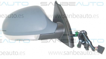 VW PASSAT 05-*RETROVISOR  DCH ELECTRICO CONVEXO TERMICO PARA PINTAR CON INTERMITENTE