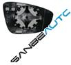 VW PASSAT 10-*CRISTAL RETROVISOR IZQ CALEFACTADO ASFERICO