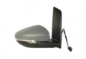 VW TOURAN 10-*RETROVISOR DCH ELECTRICO TERMICO CON PILOTO  PARA PINTAR CONVEXO 6PIN