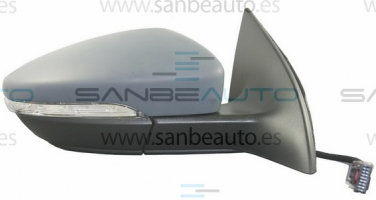 VW PASSAT CC 08-*RETROVISOR DCH ELECTRICO CALEFACTADO CON PILOTO CONVEXO 6PIN