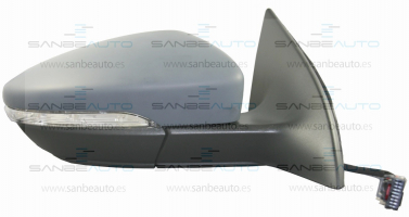 VW PASSAT CC 08-*RETROVISOR DCH ELECTRICO CALEFACTADO CON PILOTO CON LUZ DE CORTESIA CON MEMORIAS 11PIN
