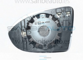 VW PASSAT 14-*CRISTAL RETROVISOR DCH CALEFACTADO CONVEXO