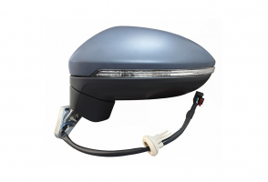 VW TOURAN 15-*RETROVISOR IZQ ELECTRICO CALEFACTADO CON PILOTO ABATIBLE ELECTRICAMENTE  PARA PINTAR LUZ DE CORTESIA ANT/ENCAN ASFERICO 13PIN