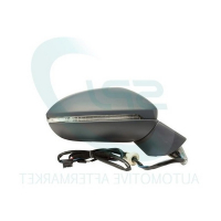 VW GOLF VII SPORTSVAN 14-*RETROVISOR DCH ELECTRICO CALEFACTADO CON PILOTO  PARA PINTAR CONVEXO ANG/MORTO
