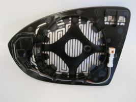 VW GOLF VII SPORTSVAN 14-*CRISTAL RETROVISOR DCH CALEFACTADO CONVEXO ANGULO MUERTO