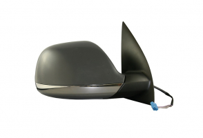 VW AMAROK 10-*RETROVISOR DCH ELECTRICO CALEFACTADO  PARA PINTAR CONVEXO BASE CROMADA