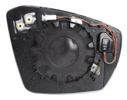 VW T-CROSS 2018.12-*CRISTAL RETROVISOR IZQ TERMICO ASFERICO CON SENSOR ANGULO MUERTO