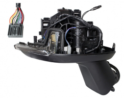 VOLVO XC60 2017.03-*CUERPO RETROVISOR DCH ELECTRICO CON PILOTO CON MEMORIAS CON SENSOR 11PIN