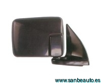 MITSU L200 87-*ESPEJO RETROVISOR DCH NEGRO