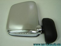 NISSAN D22 98-*ESPEJO MANUAL IZQ CROMADO