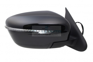 NISSAN JUKE 14-*RETROVISOR DCH CON REGULACION ELECTRICA CALEFACTADO ABATIBLE ELECTRICAMENTE PARA PINTAR CON PILOTO 9 PIN