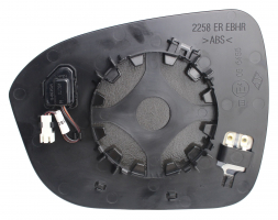 NISSAN QASHQAI/JUKE 2021.04-*CRISTAL RETROVISOR DCH TERMICO CONVEXO CON SENSOR ANGULO MUERTO