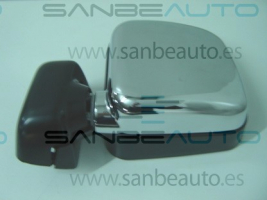 TOYOTA HILUX LN145 98-*ESPEJO  IZQ CROMADO  MANUAL