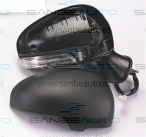 TOYOTA AVENSIS 09-*RETROVISOR DCH ELECTRICO CALEFACTADO CON PILOTO PARA PINTAR CONVEXO 7PIN