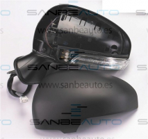TOYOTA AVENSIS 09-*RETROVISOR IZQ ELECTRICO CALEFACTADO CON PILOTO PARA PINTAR ASFERICO 7PIN