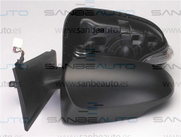 TOYOTA YARIS 12-*RETROVISOR IZQ ELECTRICO CALEFACTADO CONVEXO PARA PINTAR CON PILOTO 7PIN