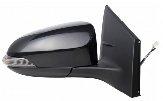 TOYOTA COROLLA 14-*RETROVISOR DCH ELECTRICO CALEFACTADO ABATIBLE ELECTRICAMENTE CON PILOTO PARA PINTAR CONVEXO 9PIN