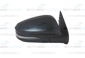 TOYOTA HILUX 16-*RETROVISOR DCH ELECTRICO NEGRO CONVEXO CON PILOTO