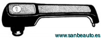 FIAT UNO 89-*PUÑO PUERTA DELANTERO DCH CON LLAVE