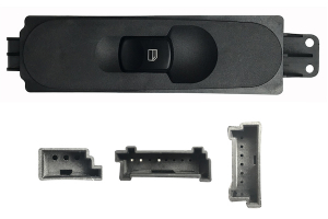 MERCEDES SPRINTER/CRAF 09-*INTERRUPTOR COMPLETO PUERTA DELANTERO  DCH(1 BOTON)3PIN