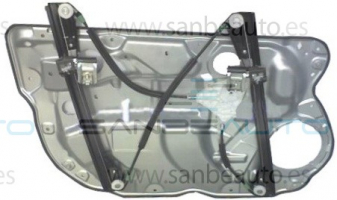 VW POLO 02-09*ELEVALUNAS ELECTRICO+PANEL DELANTERO DCH 5P SIN MOTOR