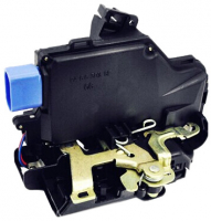 VW GOLF V/VI/CADD/ALTEA 03-*CERRADURA ELECTRICA PUERTA TRASERA IZQ(CONECTOR AZUL 7PIN)