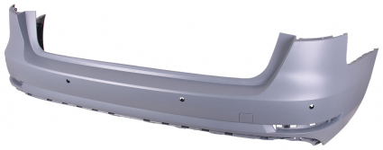 PARAGOLPES TRASERO-IMPRIMADO CON 4 AGUJEROS SENSORES MODELO FAMILIAR