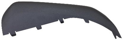 AUDI A1 2018.07-*SPOILER IZQ PARAGOLPES DELANTERO NEGRO