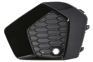 AUDI A3 2020.04-*REJILLA DCH PARAGOLPES DELANTERO NEGRA CON AGUJERO PARA SENSOR +ARO PARA PINTAR NEGRO