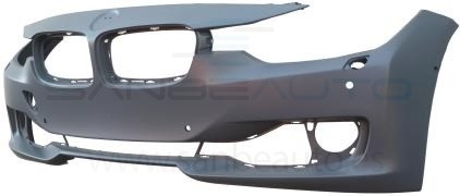 BMW S/3 F30 12-*PARAGOLPES DELANTERO PARA PINTAR CON 6 AGUJEROS PARA SENSOR Y CON AGUJEROS PARA LAVAFAROS
