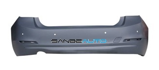 BMW S/3 F30 12-*PARAGOLPES TRASERO  PARA PINTAR CON AGUJEROS SENSOR