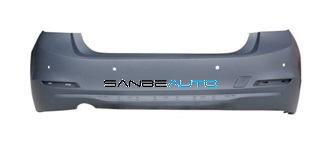 BMW S/3 F30 12-*PARAGOLPES TRASERO  PARA PINTAR CON AGUJEROS SENSOR(MOD LUXURY)