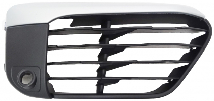 BMW X1 F48 2014.11-*REJILLA DCH PARAGOLPES DELANTERO CON AGUJEROS SENSOR(BASE)