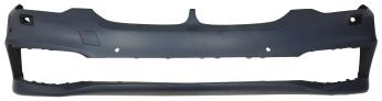 BMW S/5 G30/G31 2017.01-*PARAGOLPES DELANTERO PARA PINTAR(CON 4 AGUJEROS SENSOR+2 AGUJEROS LAVAFAROS)