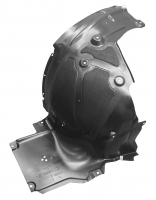 BMW S/3 G20/G21 2018.11-*PLASTICO PASE DE RUEDA DELANTERO IZQ(PARTE TRASERA)