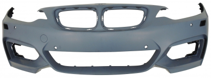 BMW S/2 F22 COUPE 2013.11-*PARAGOLPES DELANTERO PARA PINTAR CON AGUJEROS SENSOR CON AGUJEROS LAVAFAROS(MOD PACK M)