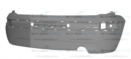 CITROEN C3 02-*PARAGOLPES TRASERO PARA PINTAR
