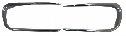 CITROEN C4 PICASS 2016.04-/C4 SPACET 2018.04-*KIT (DCH/IZQ) ARO CROMADO REJILLA PARAGOLPES DELANTERO