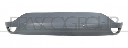 DACIA SANDERO 2021.01-*SPOILER PARAGOLPES TRASERO PARA PINTAR CON 4 AGUJEROS SENSOR