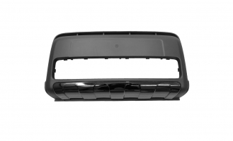 FIAT PANDA 4X4/HYBRID 2012.02-*MOLDURA CENTRAL PARAGOLPES DELANTERO NEGRO BRILLANTE (MODELO SPORT)