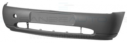FORD FIESTA 96-*PARAGOLPES DELANTERO GRIS