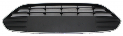 FORD B-MAX 12-*REJILLA PARAGOLPES DELANTERO SUPERIOR NEGRA CON BORDE CROMADO